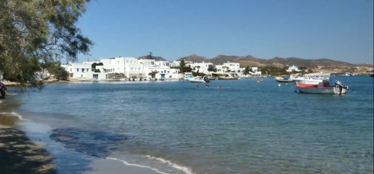 Pollonia, a small village in Milos